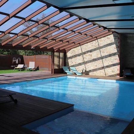 Gite 18Eme Renove Avec Piscine Couverte, Terrasse, Loisirs Et Wifi - 6 Pers. - Fr-1-426-432 Les Herbiers Exteriör bild